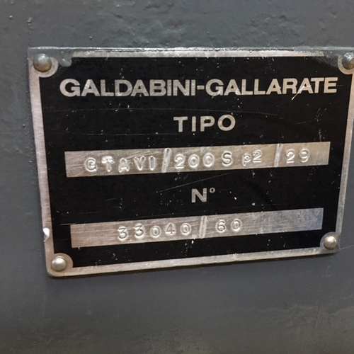 Pompa Galdabini GTAVI/200Sp2/29