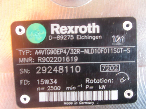 Rexroth Pump A4VTG 90